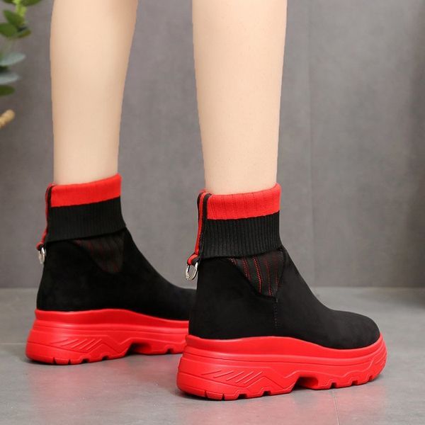 high heel rubber boots 2019 new korean version versatile thick bottom fashionable cotton short tube women's martin shoes red snow, Black
high heel rubber boots 2019 new korean version versatile thick bottom fashionable cotton short tube women's martin shoes red snow, Black