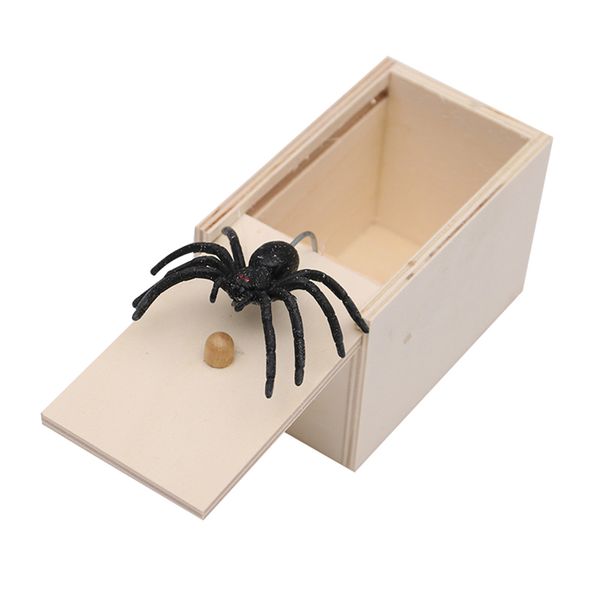 halloween scary fake spider wooden box joke gag trick play toy party supplies new
halloween scary fake spider wooden box joke gag trick play toy party supplies new