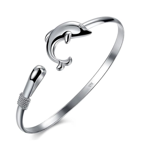 10pcs /lots europe and america fashion personality jewelry silver plating dolphin clasp bangle bracelet women jewelry gift, Black
10pcs /lots europe and america fashion personality jewelry silver plating dolphin clasp bangle bracelet women jewelry gift, Black