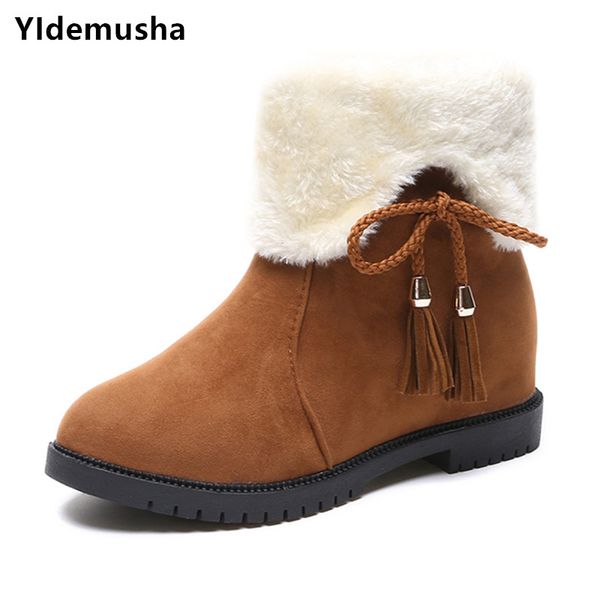 yidemusha women boots non-slip waterproof winter snow boots women platform winter warm shoes with thick fur botas mujer, Black
yidemusha women boots non-slip waterproof winter snow boots women platform winter warm shoes with thick fur botas mujer, Black