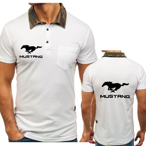 2020 new summer men's polo shirt mustang car printing cotton streetwear casual mens tee kl
2020 new summer men's polo shirt mustang car printing cotton streetwear casual mens tee kl