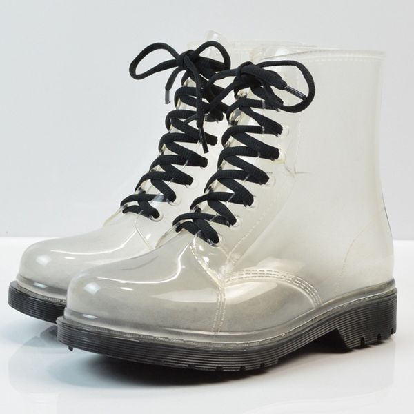 jelly shoes rain boots ladies shoes women fashion women's flat transparent martin boots water shoes waterproof shoe beautyfeet mx190801, Black
jelly shoes rain boots ladies shoes women fashion women's flat transparent martin boots water shoes waterproof shoe beautyfeet mx190801, Black