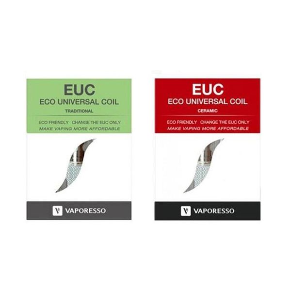 Original Vaporesso EUC Coil Ceramic SS316L 0.3ohm 0.5ohm Traditional Clapton Coil 100% Authentic e cigarette DHL Free
Original Vaporesso EUC Coil Ceramic SS316L 0.3ohm 0.5ohm Traditional Clapton Coil 100% Authentic e cigarette DHL Free