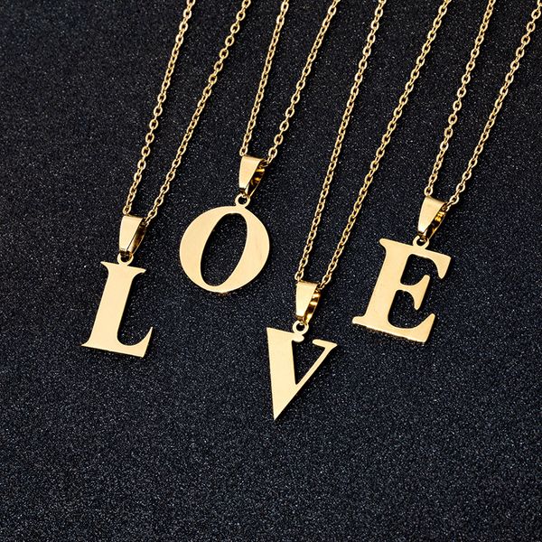 letter alphabet pendant necklace stainless steel choker chain necklaces for women jewelry friend choker necklace for women, Silver
letter alphabet pendant necklace stainless steel choker chain necklaces for women jewelry friend choker necklace for women, Silver