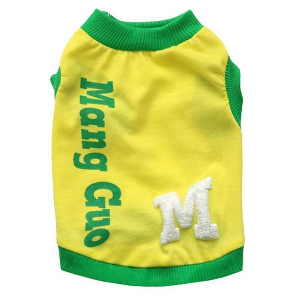 xs-l pet dog vest mango foam letter t-shirt spring/autumn dog shirt pet clothes for dogs cats puppy clothes wholesale 30ja16
xs-l pet dog vest mango foam letter t-shirt spring/autumn dog shirt pet clothes for dogs cats puppy clothes wholesale 30ja16