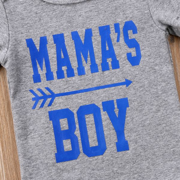 2018 newborn baby mama boys short sleeves cotton clothes jumpsuit gray bodysuit sunsuit summer casual outfits, White
2018 newborn baby mama boys short sleeves cotton clothes jumpsuit gray bodysuit sunsuit summer casual outfits, White