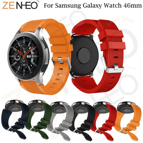 22mm sport silicone strap for samsung galaxy watch 46mm watch band bracelet wrist belt for huami amazfit 2/2s stratos watchband, Black;brown
22mm sport silicone strap for samsung galaxy watch 46mm watch band bracelet wrist belt for huami amazfit 2/2s stratos watchband, Black;brown