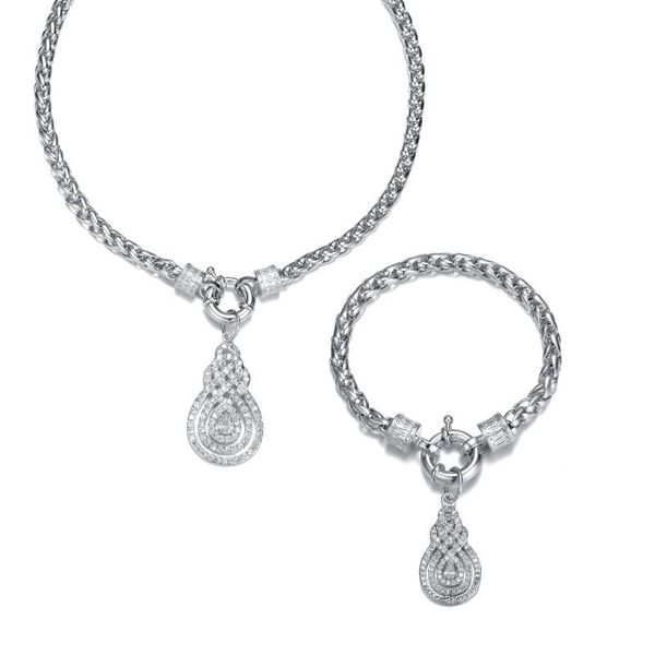 earrings & necklace 2021 gold chain design fashion square zircon iced jewelry tennis, Silver
earrings & necklace 2021 gold chain design fashion square zircon iced jewelry tennis, Silver