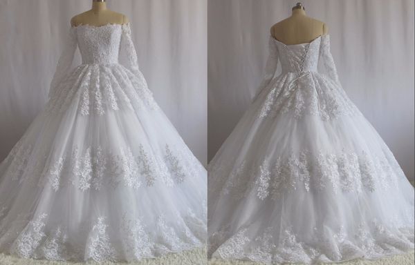 elegant long sleeves wedding gowns 2022 off the shoulder illusion sequins beaded applique court train new wedding dress bridal gown, White
elegant long sleeves wedding gowns 2022 off the shoulder illusion sequins beaded applique court train new wedding dress bridal gown, White