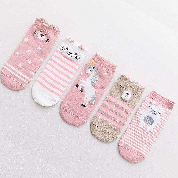 women's short socks cute lovely pink cartoon sweet cotton women casual women ankle socks funny socks female, Black;white
women's short socks cute lovely pink cartoon sweet cotton women casual women ankle socks funny socks female, Black;white