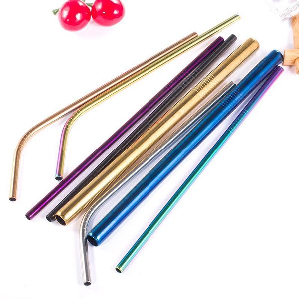 reusable drinking stainless steel straw bent straight meal straw wholesale with cleaning brush for barware accessories
reusable drinking stainless steel straw bent straight meal straw wholesale with cleaning brush for barware accessories