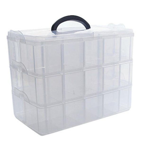 foldable three-layer tape transparent storage box separate stickers tool manager plastic office organizer organizers
foldable three-layer tape transparent storage box separate stickers tool manager plastic office organizer organizers