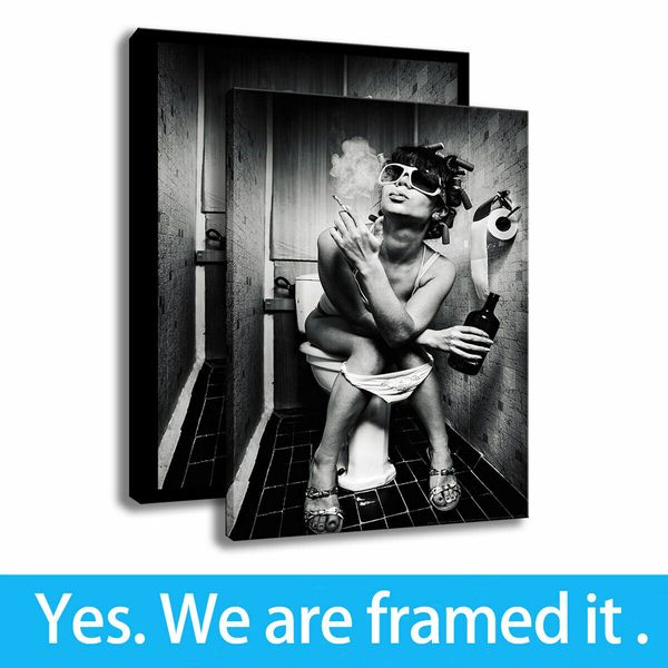toilet girl art canvas character hd print bathroom wall decor painting framed art - ready to hang - support customization
toilet girl art canvas character hd print bathroom wall decor painting framed art - ready to hang - support customization