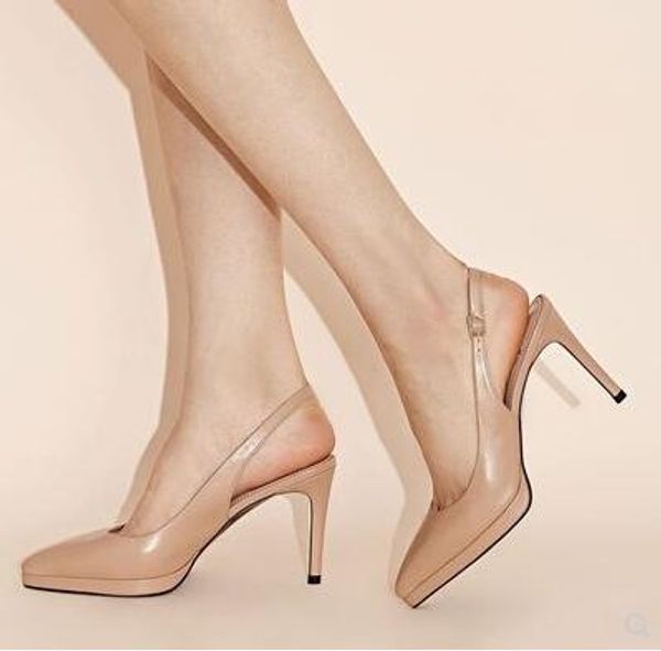 2020 new song hye kyo's same nude high-heeled single shoes, korean version, pointed thin heel, wrap head, one button sandals, female, Black
2020 new song hye kyo's same nude high-heeled single shoes, korean version, pointed thin heel, wrap head, one button sandals, female, Black
