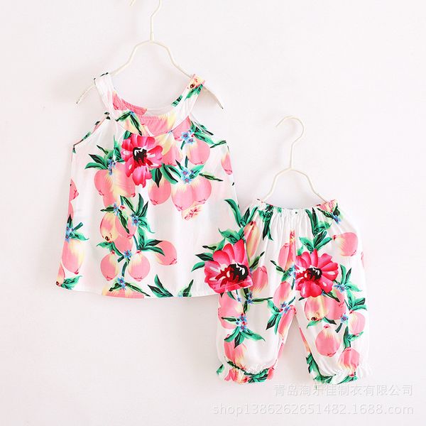 baby girl clothing 2pcs set summer clothing for toddler panties sleeveless toddler colorful print 2-5 years old, White
baby girl clothing 2pcs set summer clothing for toddler panties sleeveless toddler colorful print 2-5 years old, White
