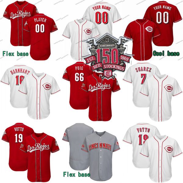19 Joey Votto Cincinnati Yasiel Puig Eugenio Suarez Matt Kemp Jesse Winker Reds Jose Peraza Derek Dietrich Scott Schebler Jersey
19 Joey Votto Cincinnati Yasiel Puig Eugenio Suarez Matt Kemp Jesse Winker Reds Jose Peraza Derek Dietrich Scott Schebler Jersey