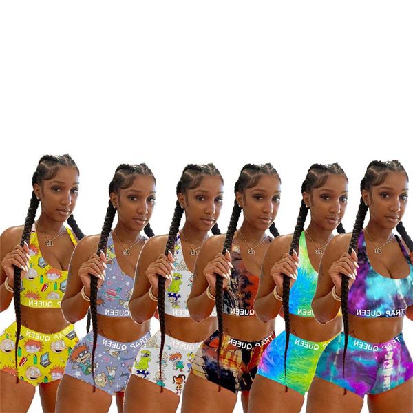 color tie-dye womens designer swimsuit bra bikini set shorts two pieces swimsuits cartoon printing tankinis beachwear swimwear d6201, White;black
color tie-dye womens designer swimsuit bra bikini set shorts two pieces swimsuits cartoon printing tankinis beachwear swimwear d6201, White;black