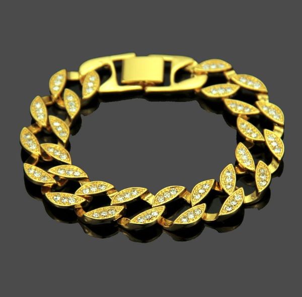 new european and american fashion trend personality hip-hop accessories rap full drill bracelet fashion personality hip-hop men's brace, Black
new european and american fashion trend personality hip-hop accessories rap full drill bracelet fashion personality hip-hop men's brace, Black
