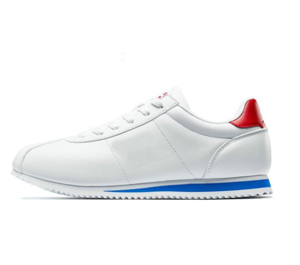 new brands casual shoes men and women cortez basic shoes leisure shells shoes leather fashion outdoor sneakers, Black 
new brands casual shoes men and women cortez basic shoes leisure shells shoes leather fashion outdoor sneakers, Black