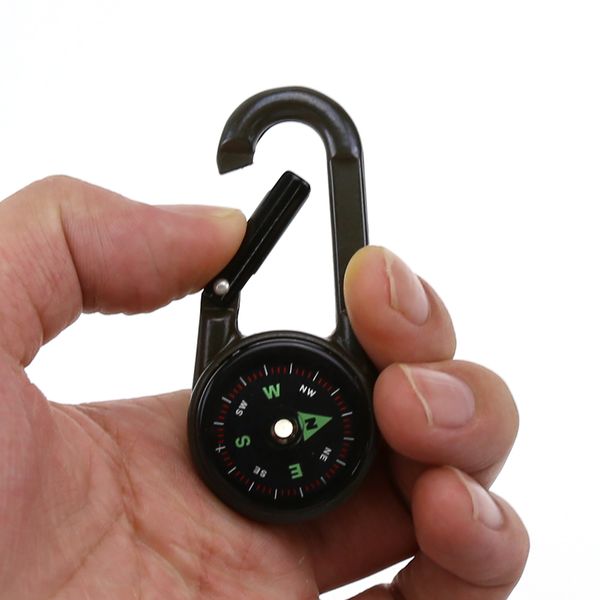 2019 1 pcs keychain multifunctional hiking metal carabiner mini compass thermometer sporting outdoor goods
2019 1 pcs keychain multifunctional hiking metal carabiner mini compass thermometer sporting outdoor goods