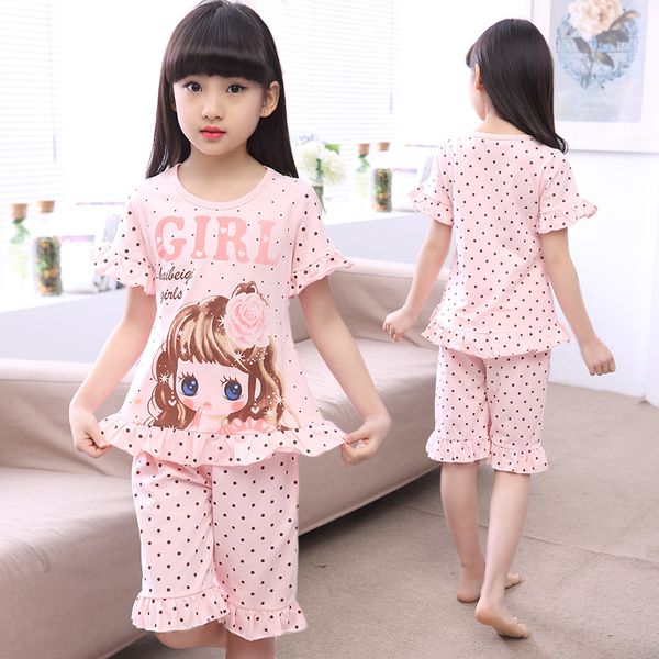 kids pajamas sets girls home clothes suits summer children girl cartoon short-sleeved cotton suit two-piece suit baby nightwear, Blue;red
kids pajamas sets girls home clothes suits summer children girl cartoon short-sleeved cotton suit two-piece suit baby nightwear, Blue;red