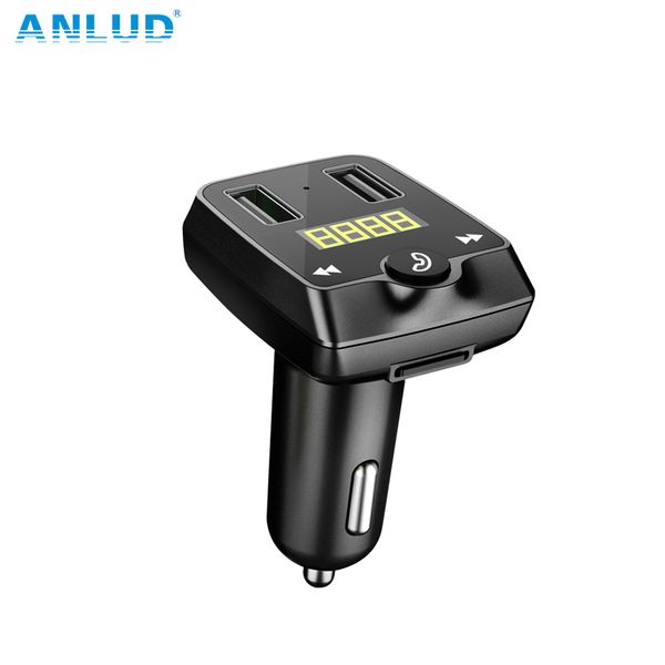 anlud bluetooth fm transmitter wireless car mp3 player with dual usb ports car charger handsbluetooth kit support flac
anlud bluetooth fm transmitter wireless car mp3 player with dual usb ports car charger handsbluetooth kit support flac