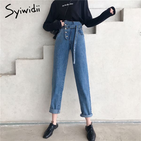 high waist boyfriend jeans for women lace up fashion woman 2019 black harem pants denim mom jeans new solid street dropshipping, Blue
high waist boyfriend jeans for women lace up fashion woman 2019 black harem pants denim mom jeans new solid street dropshipping, Blue
