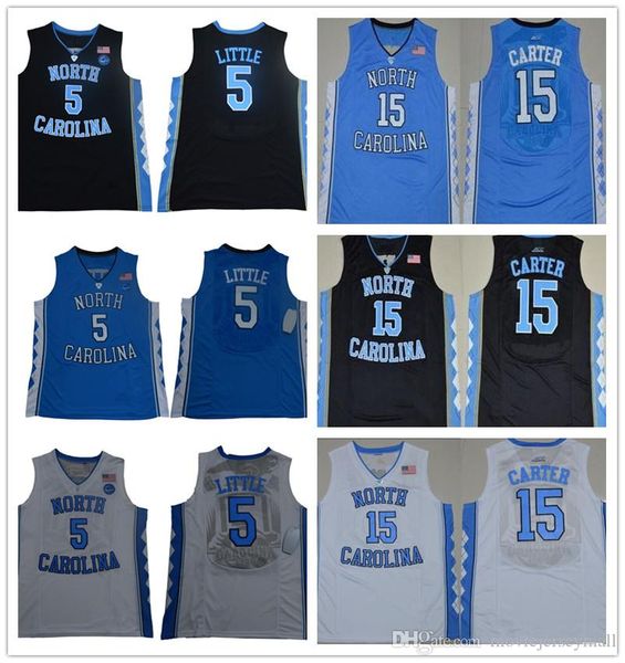 ncaa north carolina tar heels 5 nassir little vince 15 carter berry barnes unc blue black white jerseys
ncaa north carolina tar heels 5 nassir little vince 15 carter berry barnes unc blue black white jerseys