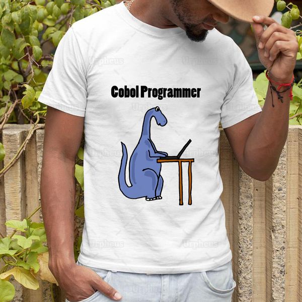 cute funny cobol programmer shirt dinosaur programmers funny tshirt tees, White;black
cute funny cobol programmer shirt dinosaur programmers funny tshirt tees, White;black