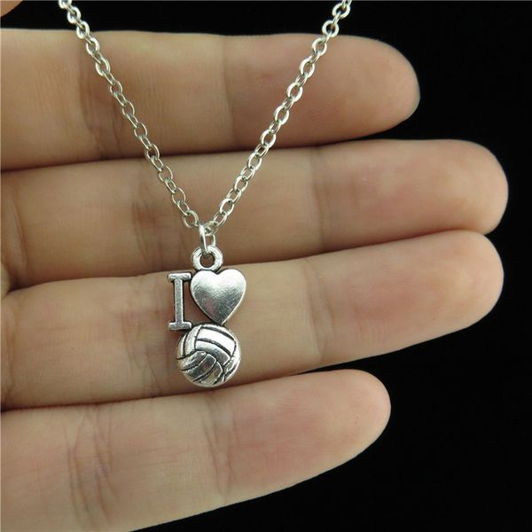 glowcat q1a36 спортивная игра серебряный сплав я люблю волейбол кулон короткая цепь воротник ожерелье 18 дюймов, Silver
glowcat q1a36 спортивная игра серебряный сплав я люблю волейбол кулон короткая цепь воротник ожерелье 18 дюймов, Silver