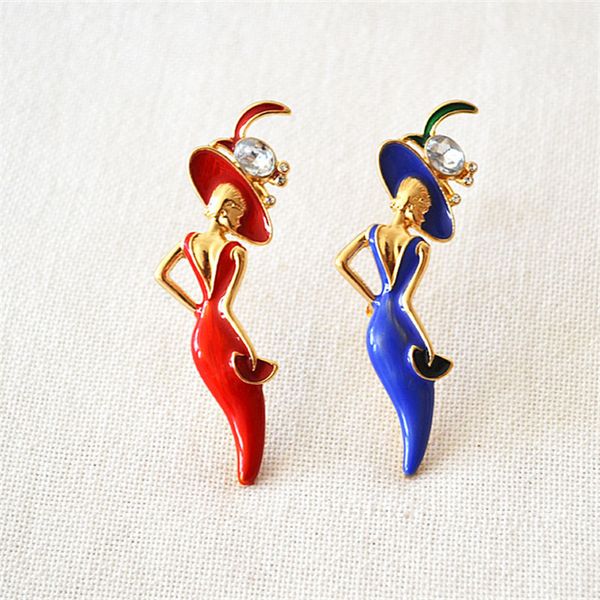 japanese and korean style red and blue enamel temperament fashion exquisite chic brooch 2019 new, Gray
japanese and korean style red and blue enamel temperament fashion exquisite chic brooch 2019 new, Gray
