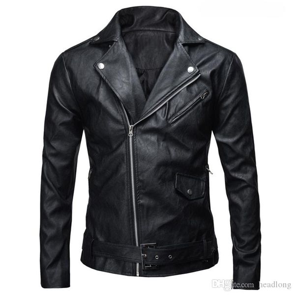 мужская pu кожаная куртка новая осень slim fit мотоцикла куртка на молнии повседневная кожаное пальто мужской верхняя одежда мода, Black
мужская pu кожаная куртка новая осень slim fit мотоцикла куртка на молнии повседневная кожаное пальто мужской верхняя одежда мода, Black