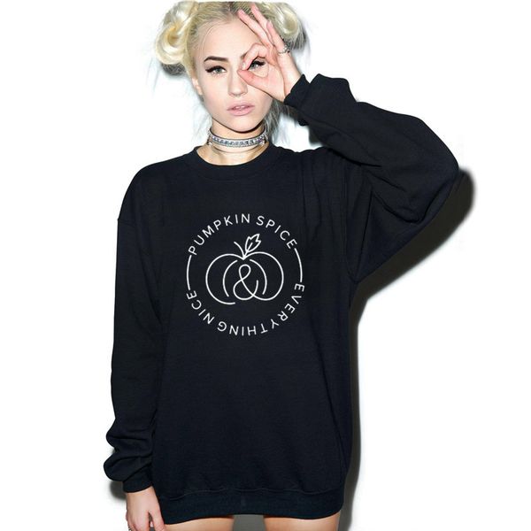 halloween party woman sweatshirt pumpkin spice everything nice fashion funny cotton fleece summer crew neck drop shipping, Black
halloween party woman sweatshirt pumpkin spice everything nice fashion funny cotton fleece summer crew neck drop shipping, Black