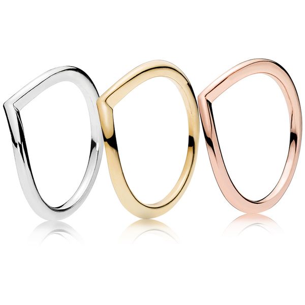 polished wishbone ring 18k yellow gold plated rings original box for pandora 925 silver rose gold women wedding ring sets, Slivery;golden
polished wishbone ring 18k yellow gold plated rings original box for pandora 925 silver rose gold women wedding ring sets, Slivery;golden