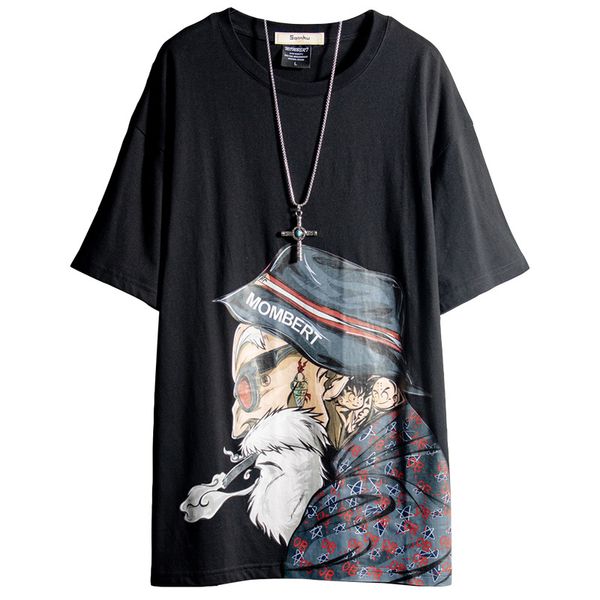 new summer men's t-shirts fashion shirts with funny creative character printed casual loose short-sleeved men's tees & polos m-2xl, White;black
new summer men's t-shirts fashion shirts with funny creative character printed casual loose short-sleeved men's tees & polos m-2xl, White;black