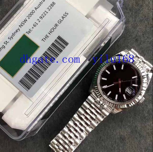 mens selling 41mm ar factory v2 black dial automatic 2824 eta 904l steel jubilee bracelet men 126334 datejust wristwatches, Slivery;brown
mens selling 41mm ar factory v2 black dial automatic 2824 eta 904l steel jubilee bracelet men 126334 datejust wristwatches, Slivery;brown