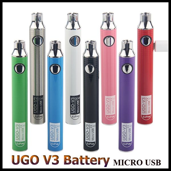 Оригинальный аккумулятор EcPow UGO V3 650 мАч 900 мАч Разогрев VV Micro USB Зарядка Vape Pen Батарея для густых масляных картриджей с USB-зарядным устройством
Оригинальный аккумулятор EcPow UGO V3 650 мАч 900 мАч Разогрев VV Micro USB Зарядка Vape Pen Батарея для густых масляных картриджей с USB-зарядным устройством