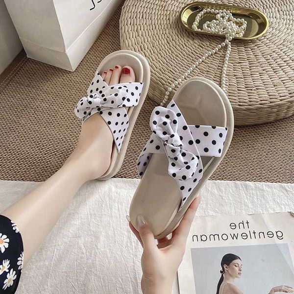 shoes butterfly-knot woman's slippers slides fashion platform flock 2020 flat summer soft basic polka dot pu rubber, Black
shoes butterfly-knot woman's slippers slides fashion platform flock 2020 flat summer soft basic polka dot pu rubber, Black