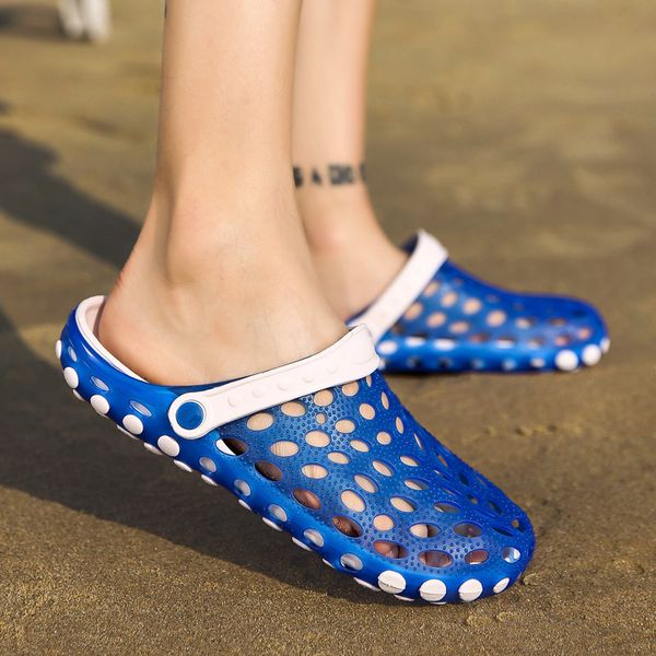 summer new style men's sandals closed-toe hollow out beach porous shoes breathable anti-slip gel shoes, Black
summer new style men's sandals closed-toe hollow out beach porous shoes breathable anti-slip gel shoes, Black