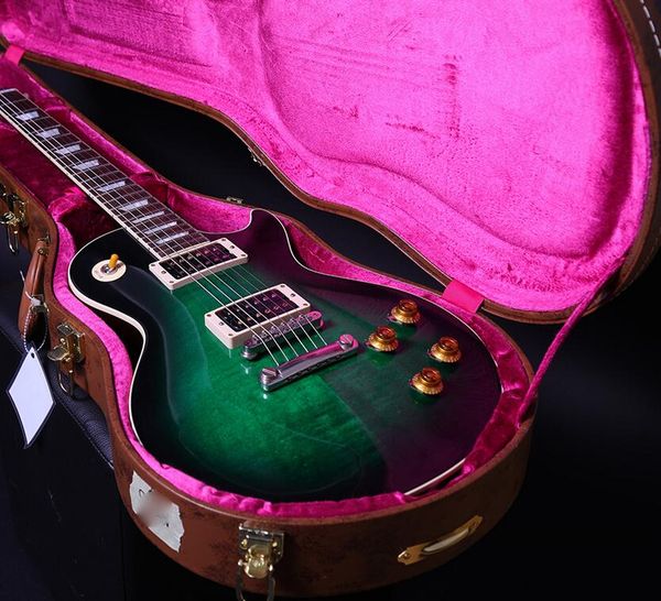 Custom Shop 1958 Слэш Подписана 2017 Limited Edition Anaconda Выброс Flame Top / Anaconda Plain Top Green Electric Guitar Dark Brown Назад
Custom Shop 1958 Слэш Подписана 2017 Limited Edition Anaconda Выброс Flame Top / Anaconda Plain Top Green Electric Guitar Dark Brown Назад