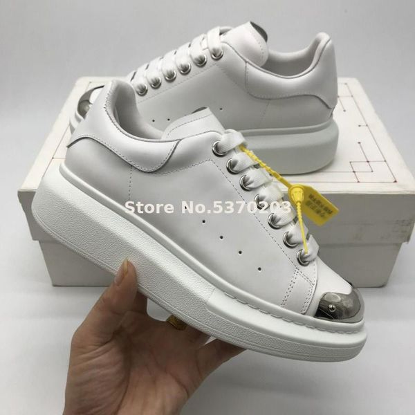 2020-20 olome-mc designer men women flat shoes spring autumn sneakers genuine leather white-metal head size 36-45, Black
2020-20 olome-mc designer men women flat shoes spring autumn sneakers genuine leather white-metal head size 36-45, Black