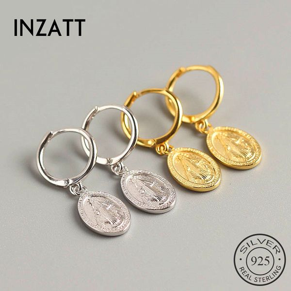 inzareal 925 sterling silver geometric round hoop earrings for fashion woman party cute gothic fine jewelry accessories gift, Golden;silver
inzareal 925 sterling silver geometric round hoop earrings for fashion woman party cute gothic fine jewelry accessories gift, Golden;silver