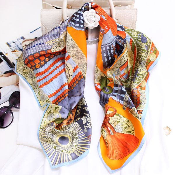 summer style warrior of armor scarf luxury silk big square scarf 90 plain satin silk scarf female joker 100% silk, Blue;gray
summer style warrior of armor scarf luxury silk big square scarf 90 plain satin silk scarf female joker 100% silk, Blue;gray