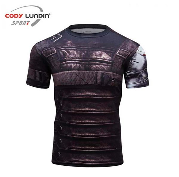new men sport t shirt short sleeve clothes 3d printing compression bodybuilding quick drying ree shipping, White;black
new men sport t shirt short sleeve clothes 3d printing compression bodybuilding quick drying ree shipping, White;black