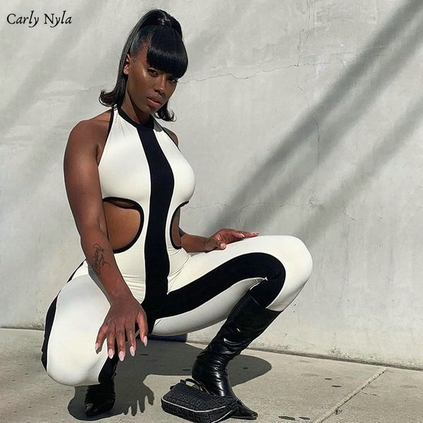 carlynyla skinny jumpsuit women hollow out club partywear elastic hight fitness black and white patchwork fashion outfit, Black;white
carlynyla skinny jumpsuit women hollow out club partywear elastic hight fitness black and white patchwork fashion outfit, Black;white