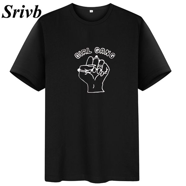 srivb girl gang hand graphic tees women 2019 new summer short sleeve femme punk rock loose women t-shirt camiseta mujer, White
srivb girl gang hand graphic tees women 2019 new summer short sleeve femme punk rock loose women t-shirt camiseta mujer, White