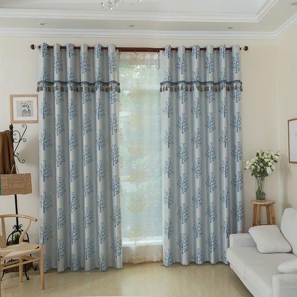 curtains for living dining room bedroom american country modern minimalist cationic jacquard curtain rich tree flower
curtains for living dining room bedroom american country modern minimalist cationic jacquard curtain rich tree flower