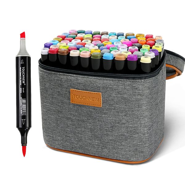 touchnew soft brush markers 6/12/24/36/40/60/80 colors manga drawing markers pen alcohol based sketch felt-tip twin art supplies
touchnew soft brush markers 6/12/24/36/40/60/80 colors manga drawing markers pen alcohol based sketch felt-tip twin art supplies