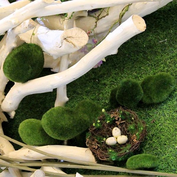artificial green moss ball fake stone simulation plant diy decorative window display l home office plant wall decoration
artificial green moss ball fake stone simulation plant diy decorative window display l home office plant wall decoration