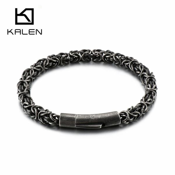 vintage stainless steel popcorn chain bracelet for men 21.5cm metal 6mm linking chain bracelet homme jewelry, Golden;silver
vintage stainless steel popcorn chain bracelet for men 21.5cm metal 6mm linking chain bracelet homme jewelry, Golden;silver